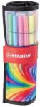 STABILO Filctoll STABILO Pen 68 Arty feltekerhető 25 darabos készlet (6825-071-20) - robbitairodaszer