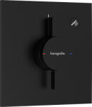 Hansgrohe DuoTurn E, rejtett csaptelep 1 készülékhez, fekete matt, HAN-75617670 (HAN-75617670)