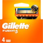 Gillette Fusion5 Borotvabetétek Férfi Borotvához, 4 Borotvabetétek, 5 Penge, Precíziós Nyíró