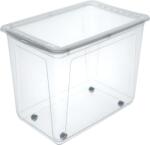 Keeeper Bea Clearbox 63L gurulós átlátszó tároló doboz