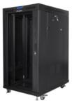 Lanberg Rack Lanberg FF01-8022-12BL, 19 inch, 22U, 800 x 1000 mm, Black (FF01-8022-12BL)