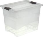 Keeeper Cornelia Crystalbox 24L átlátszó tároló doboz