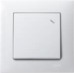 OSPEL SZAFIR Intrerupator cap scara 10AX, IP20, alb (5725)