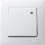 OSPEL SZAFIR Intrerupator scara cruce 10AX, IP20, alb (5726)
