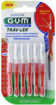 Sunstar GUM TRAV-LER fogközi kefék, ISO 1, 0, 8 mm-es, 6 db