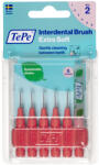TePe Extra soft fogköztisztító kefék 0, 5 mm, halványpiros, 6 db