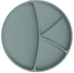 Everyday Baby szilikon tányér tapadókoronggal, Harmony Green