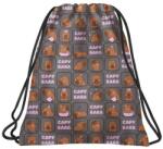 DERFORM BackUp állatos tornazsák - Cute Capybara (WOB7A36)