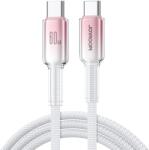JOYROOM Crystal-Clear Series S-A42 USB-C/USB-C white