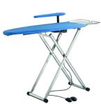 Battistella Masa de Calcat cu Aspiratie si Suflanta Battistella Italia Zeffiro Chromium Plated Albastru/Argintiu (14383)