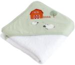 Bonjourbebe Бебешка хавлия Bonjourbebe - 100 x 100 cm, Funny Farm (18FFSE51038) - ozone