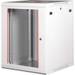 Lande PROlineB 600x600 lapraszerelt 15U 19' fali rack szekrény szürke (LN-WB-15U6060-LG-F) (LN-WB-15U6060-LG-F)