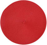 Banquet Tondo kör alakú műanyag tányéralátét Piros (12524001)