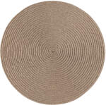 Banquet Tondo kör alakú műanyag tányéralátét Latte (12524007)