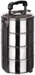 Banquet 4 részes ételhordó készlet rozsdamentes acél 4x0, 7L (48220004)