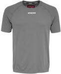 CCM SS Premium Training Tee Dark Grey Heathered Férfipóló XXL