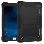 Techsuit Husa pentru Apple iPad 9.7 (2018) / 9.7 (2017) Techsuit Rugged TabShell (Negru)