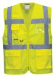 Portwest Athen MeshAir vezetői mellény (C376YERM) - grandis