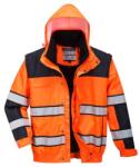 Portwest Hi-Vis Classic Bomber dzseki (C466OBR4XL) - grandis