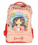 Pigna Ghiozdan pentru clasele I-IV Pigna, 3 fermoare, motiv Sweety (SORS42IT)