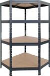 AR Shelving 4 polcos 180x90x45cm antracit fémpolc - praktiker - 29 990 Ft