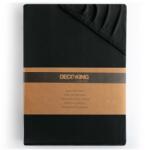  Lepedő AMBER fekete dzsörzé 160-180x200 DecoKing