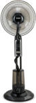 ZASS Ventilátor távirányítóval és vízpermettel Zass ZMF 02 Fekete szuperfinom permettel 320 ml/h, Teljesítmény 75W, 3, 2L tartálykapacitás, 3 sebesség
