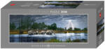 Heye Puzzle panoramic Heye din 2000 de piese - Cireada de elefanti, Alexander von Humboldt (29508) Puzzle