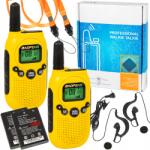 Baofeng Rövidhullámú 2x Walkie Talkie Baofeng BF-T6 Pmr Rádiókészülék Nagy Hatótávolság (BF-T6 Panda)