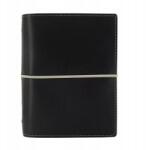  Filofax, Domino napló, zsebes, fekete (19-027846)