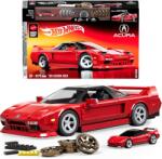 Mattel Brick Shop Mattel Brick Shop, Hot Wheels Elite Series ’90 Acura NSX, set de constructie, 876 elemente