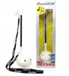 Otamatone Techno Fehér Hangszer Szintetizátor Maywa Denki 44 cm Android iOS (THO426958)