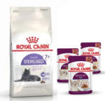Royal Canin ROYAL CANIN Sterilizált +7 10kg + 3 tasak nedves eledel INGYENES! ! !