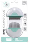 M-Pets Pieptan mini pentru blana lunga (mint) 10120799