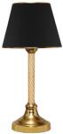 ASIR GROUP Asztali lámpa AYD 1xE27/40W/230V fekete/arany 780SGN2563 (AS2858)