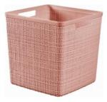 Curver/keter Curver Jute square Tárolókosár 17L - Púder Barna (255196) (255196)