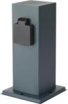 Brilagi - Kültéri PILLAR 1Z SCHUKO 230V IP44 antracit dugalj oszlop BRI189 (BG1533)