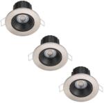 Philips - 3x ABROSA LED 9W 230V IP44 für Badezimmer dimmbar Set 8719514254657 (P4960)