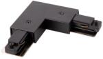 MILAGRO 1-fázový L konektor a napájecí zdroj pro lištový systém, černá ML0716 (MI2694)