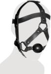 Zado Accesoriu Zado Leather Head and Gag Negru