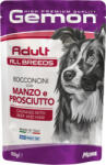 Gemon Dog Adult Chunkies with Beef & Ham (96 x 100 g) 9.6 kg