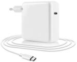 Laptophardware Apple MacBook Air és Pro 61W USB-C helyettesítő új töltő + 2m USB-C kábel (A1718)