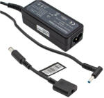 Laptophardware HP Compaq 19.5V 2.31A 45W center-pin, középső tüskés helyettesítő töltő (744481-003, 744893-001)
