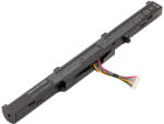 Laptophardware Asus X450JB, X550ZA, X750JN, X751LA helyettesítő új 4 cellás 2200mAh akkumulátor (A41-X550E, 0B110-00220000)
