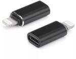 Laptophardware USB-C (Type-C) to Lightning OTG (On-the-Go) , átalakító fekete