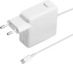 Laptophardware Apple MacBook 14.5V 2A 29W USB-C helyettesítő új töltő + 2m USB-C kábel (A1540)