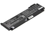 Laptophardware Lenovo ThinkPad T460s, T470s (00HW024, 00HW025) helyettesítő új 3 cellás 2000mAh rövid akkumulátor