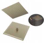 Gamma Gamma, rozsdamentes acél zuhanyfej 30x30 cm, matt arany, GMA-DMK30-BGD (GMA-DMK30-BGD)