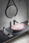 SAPHO Formigo beton mosdótál 60x40 cm, rózsaszín FG221 (FG221)