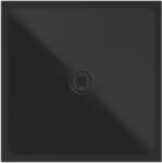  Sapho Gsi Extra Flat kerámia zuhanytálca 90x90x2 cm, matt fekete 46090926 (46090926)